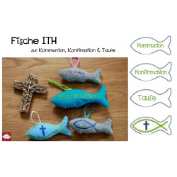 ITH Anhänger Fisch - Konfirmation, Kommunion, Taufe